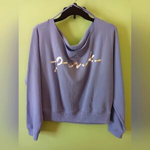 New Ladies Pink Purple Sweatshirt